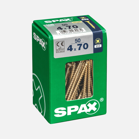 SPAX Havşa Vida Sarı 4X70       