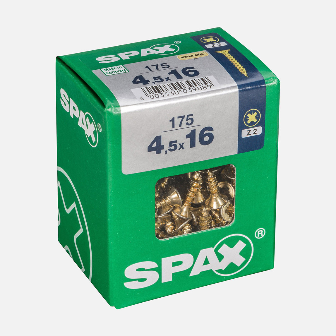    SPAX Havşa Vida Sarı 4.5X16     