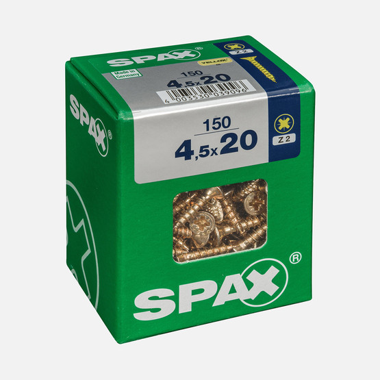 SPAX Havşa Vida Sarı 4.5X20    