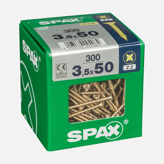 SPAX Havşa Vida Sarı 3.5X50    