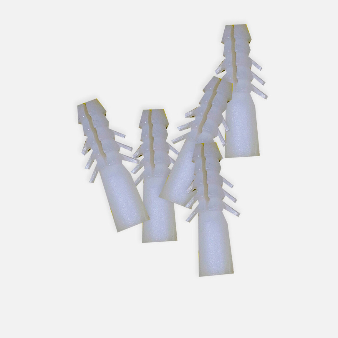    Adilon 7mm Plastık Dokme Dübel Beyaz 
