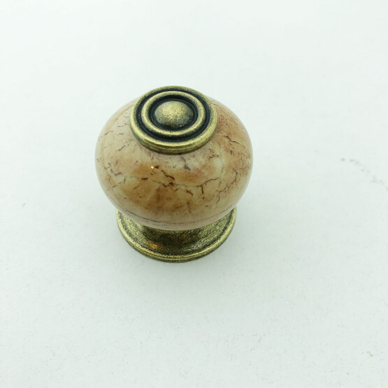 Es-Al Antik Dekor Kahve Kulp Düz 0611 