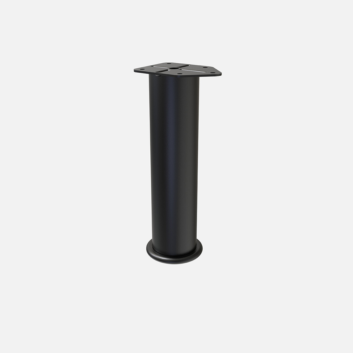    Tempo R51 Mobilya Ayağı 20 cm Tek Siyah  