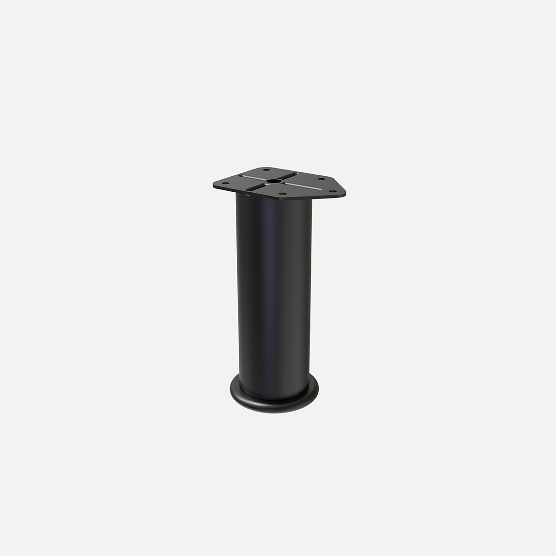    Tempo R51 Mobilya Ayağı 15 cm Tek Siyah  