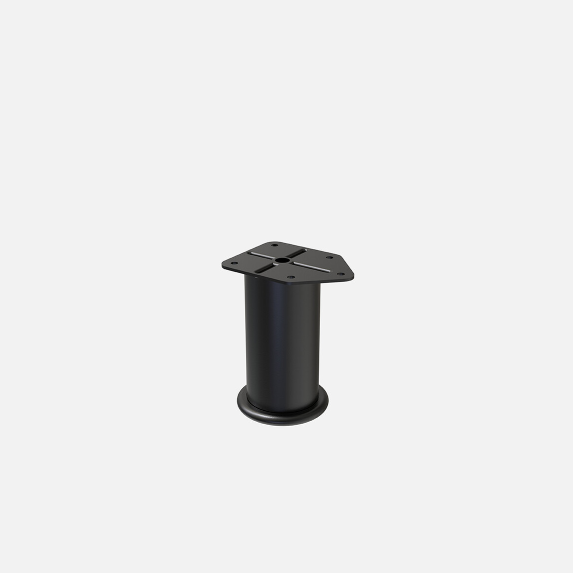    Tempo R51 Mobilya Ayağı 10 cm Tek Siyah  