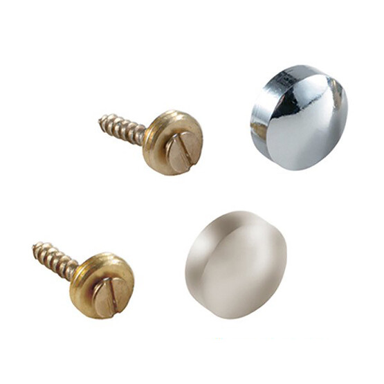 Adilon Metal Vida Kapağı 4'lü 20mm Krom 