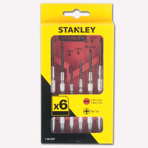 Stanley 1-66-039 6 Parça Saatçi Tornavida Takımı_1