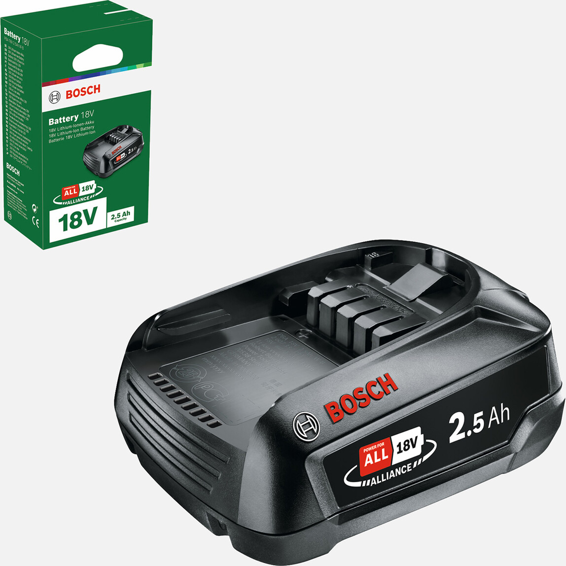    Bosch PBA 18V 2.5Ah W-B Akü 