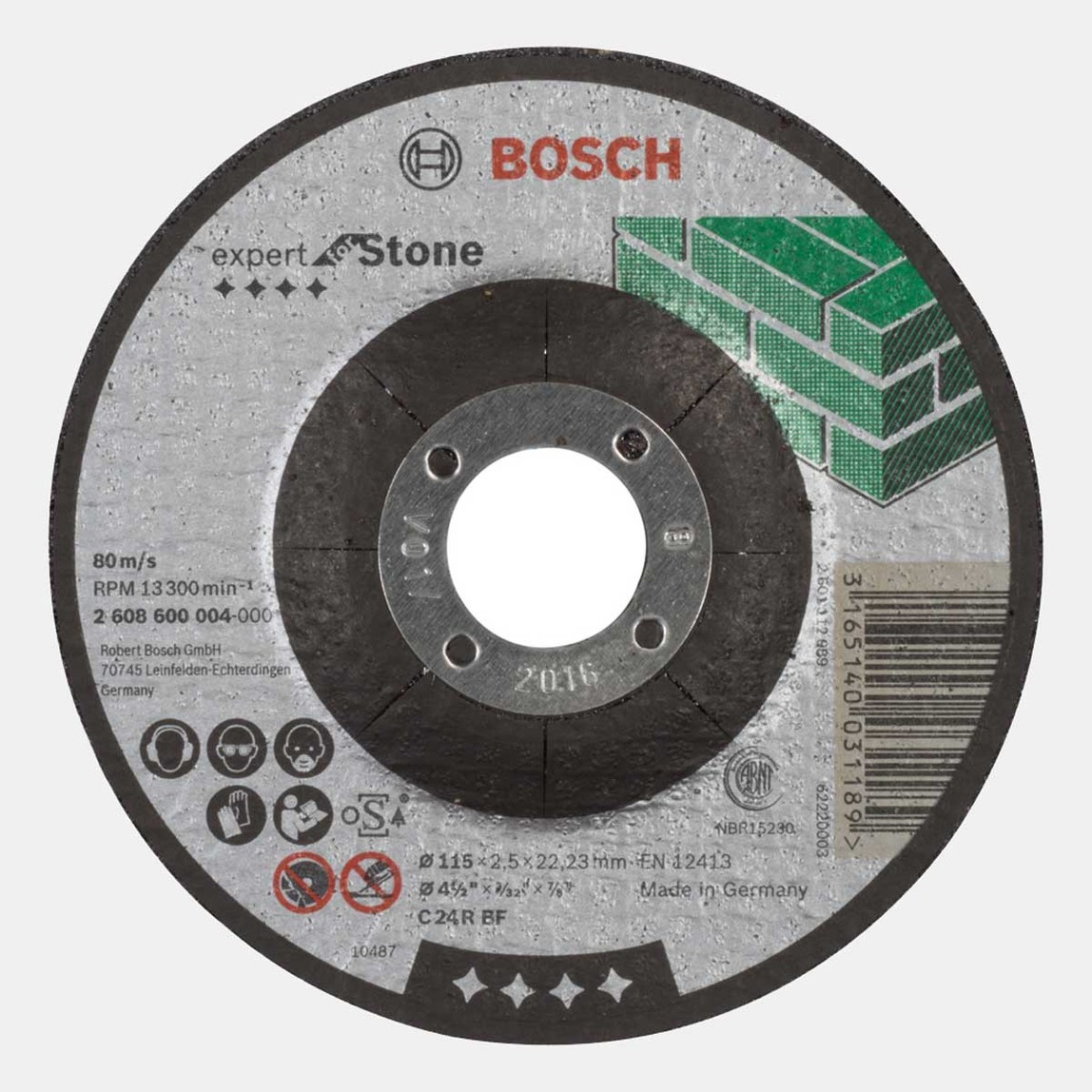 Bosch Mermer Kesme Taşı 115X3 mm_0