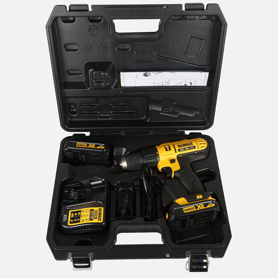    Dewalt DCD776S2-TR 18V 1.5 Ah Li-ion Şarjlı Darbeli Matkap  