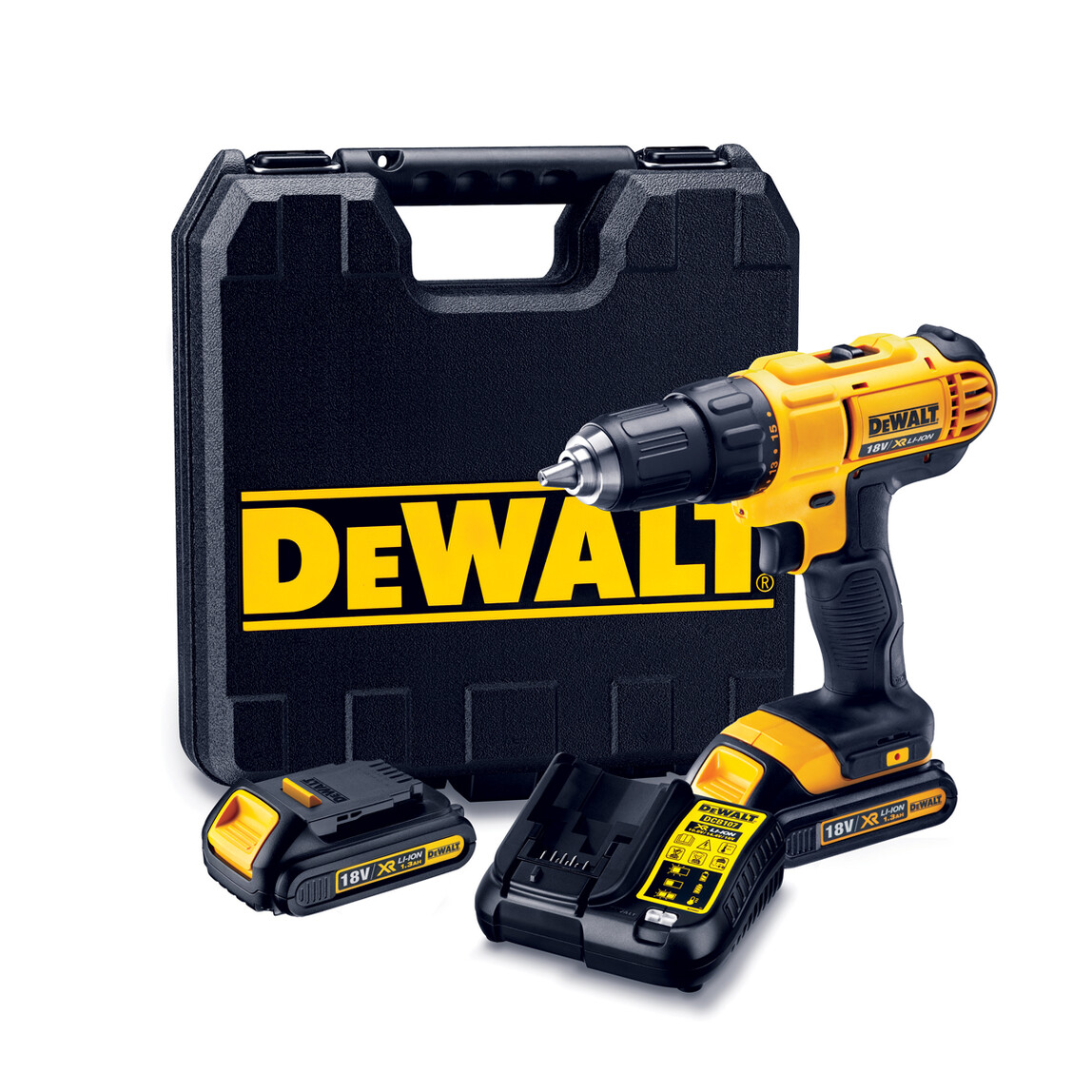    Dewalt DCD771S2 18V 1.3 Ah Li-ion Şarjlı Matkap  