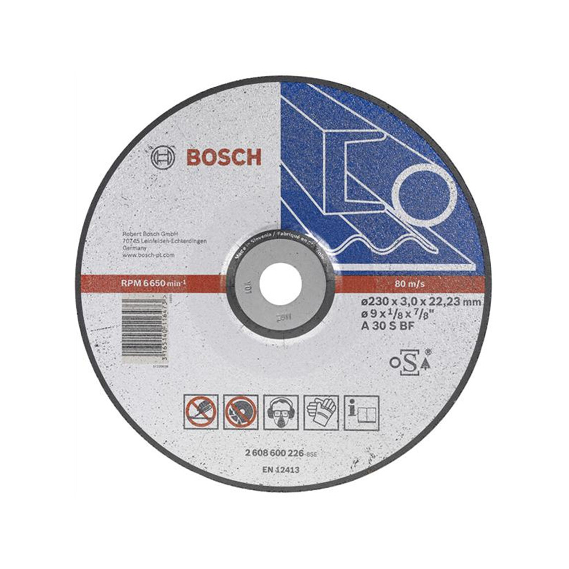   Bosch 115 mm Metal Düz Kesme Diski  