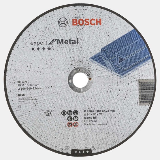 Bosch 230X3 mm Metal Düz 
