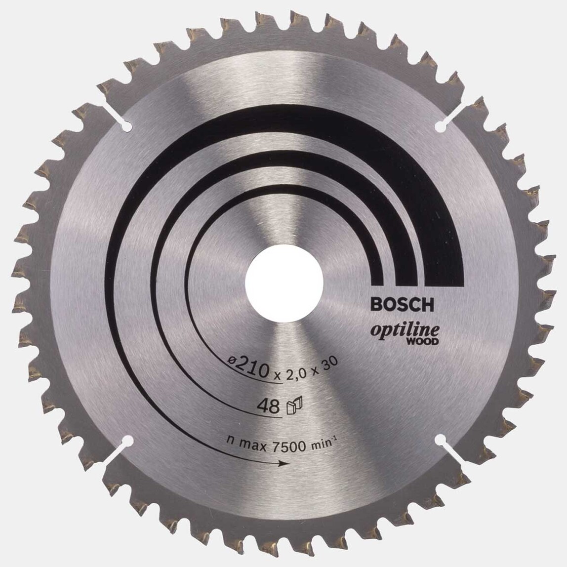    Bosch Daire Testere Bıçağı 210x30 mm 48 Diş    