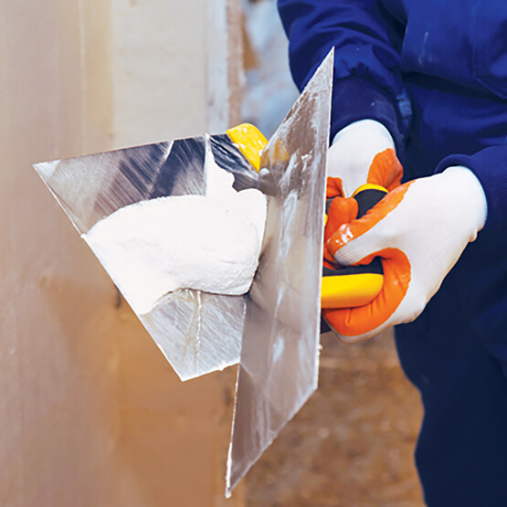 Dekor Macun Küreği 20 cm Plastik Saplı