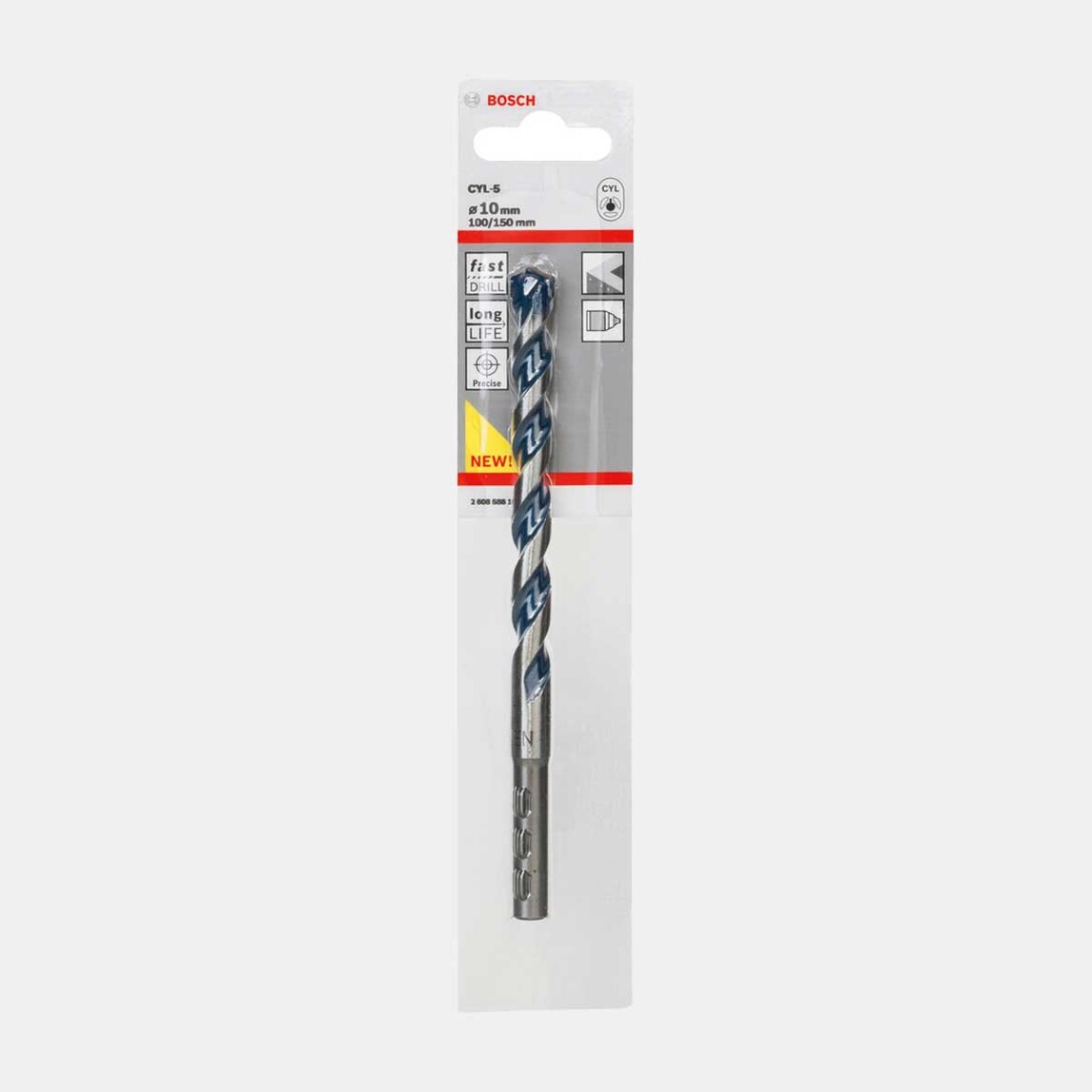    Bosch Beton Matkap Ucu 10x10x150 mm  Blue Granite Turbo  