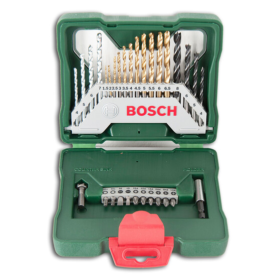 Bosch x-Line 30 Parça Titanyum Aksesuar Seti 