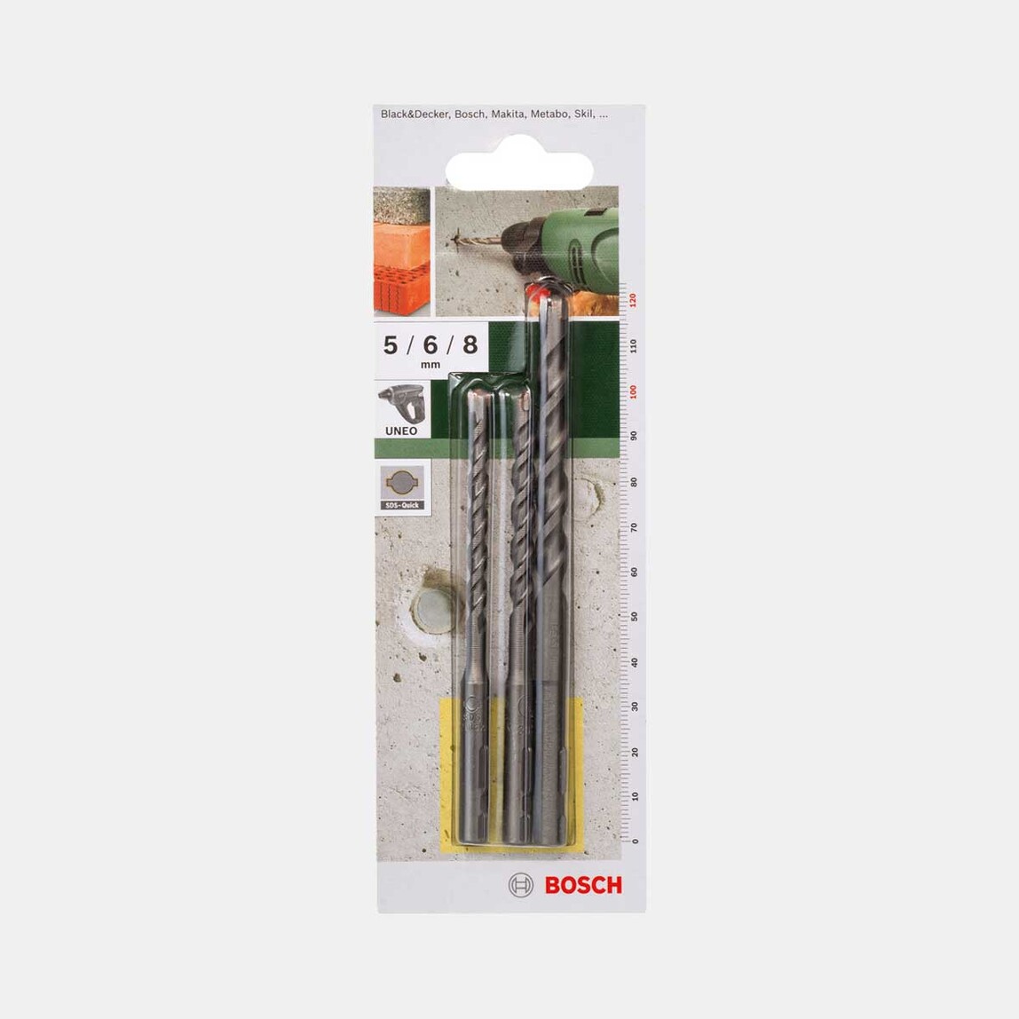    Bosch Uneo Aksesuar  Sds Quıck Beton Uç Set  568 mm  