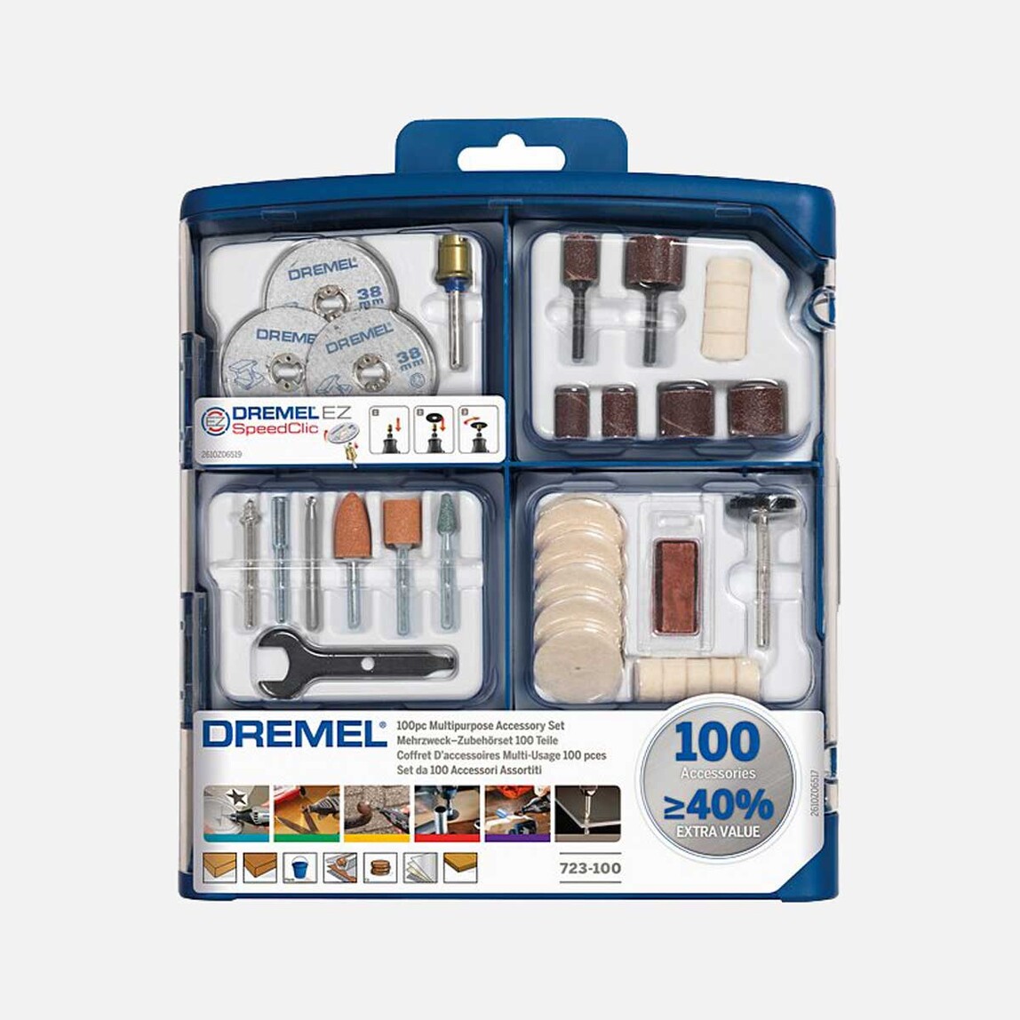    Dremel Aksesuar Seti 100 Parça  