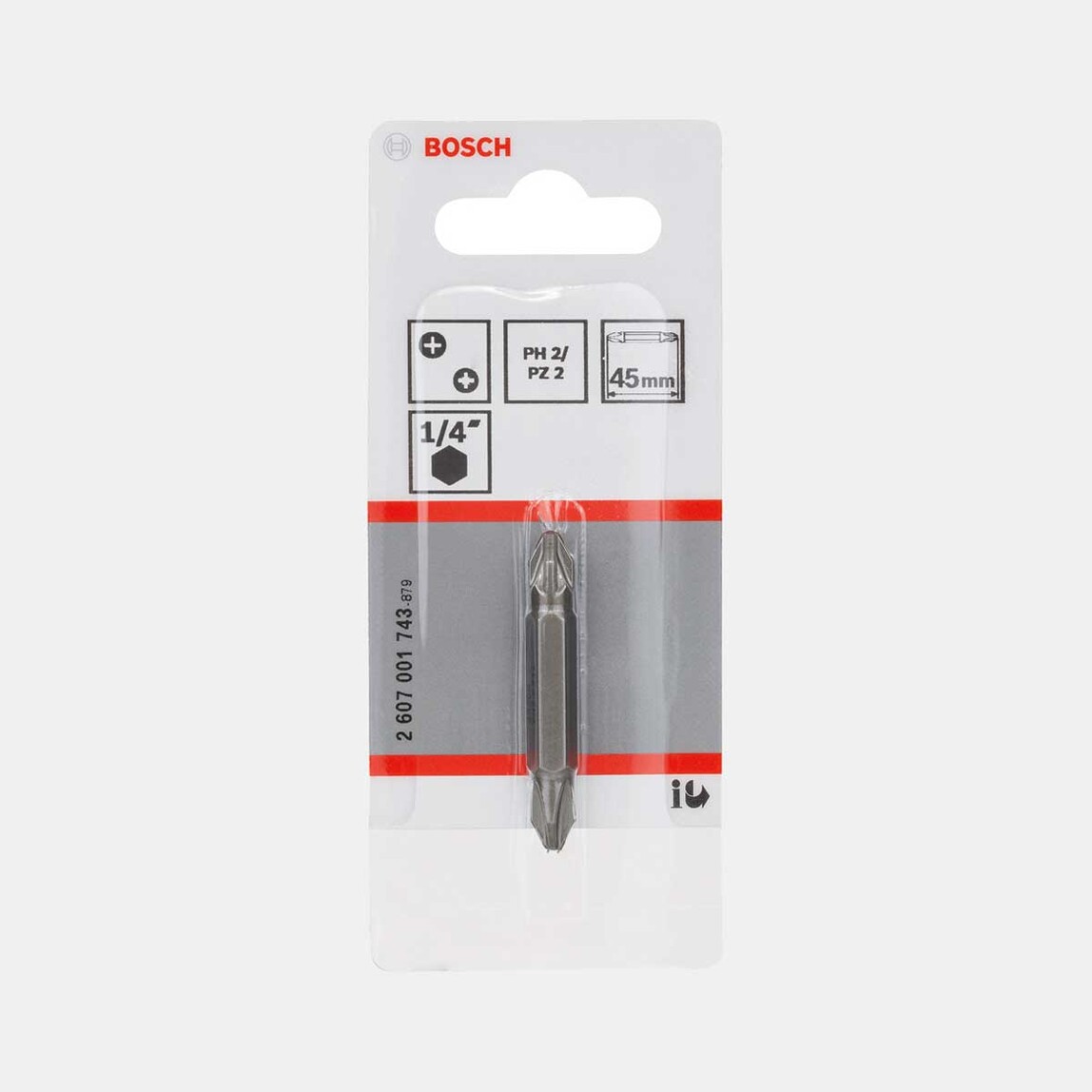    Bosch Çift Taraflı Vidalama Ucu Ph2-Pz2  45 mm  