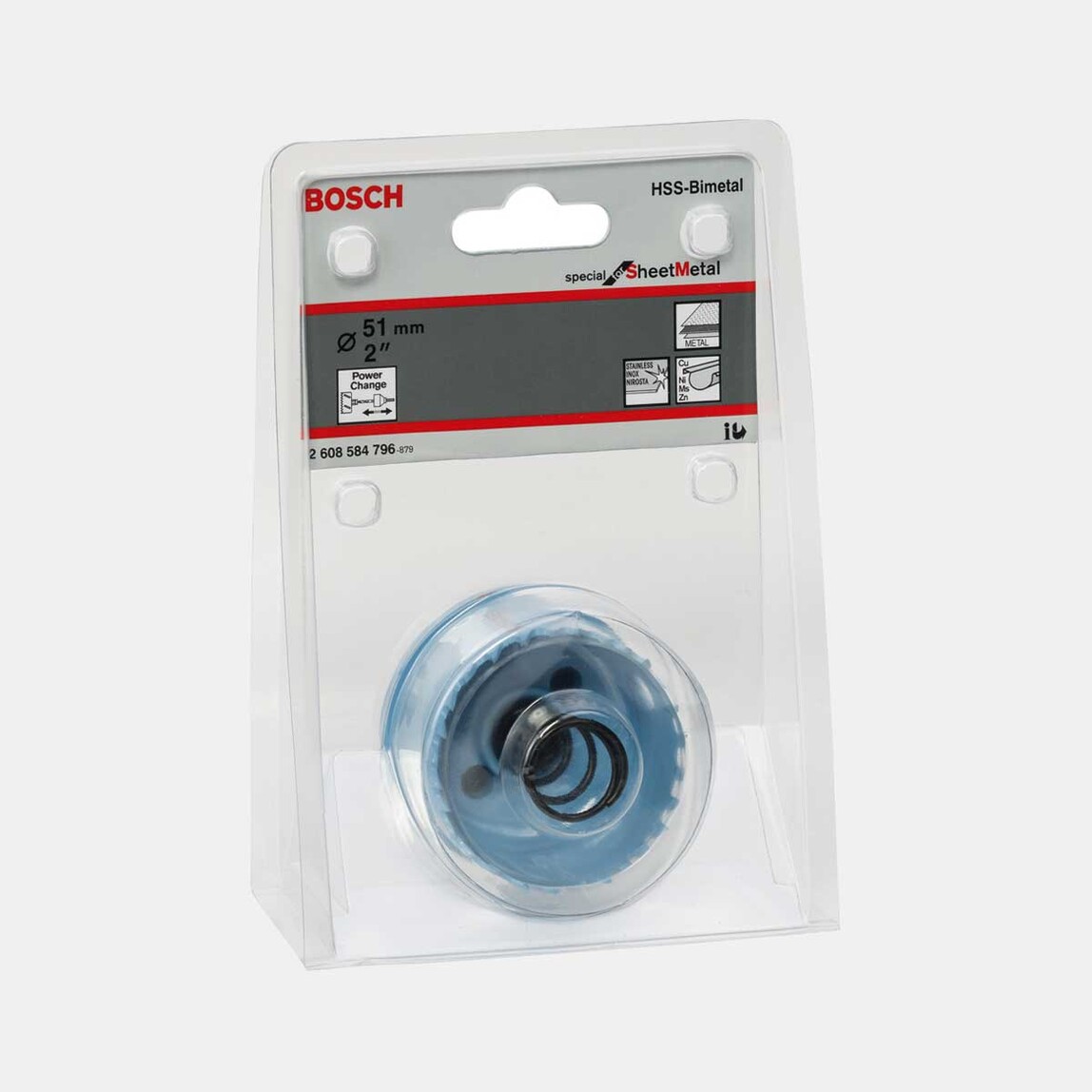    Bosch Shett Metal Panç 51 mm  
