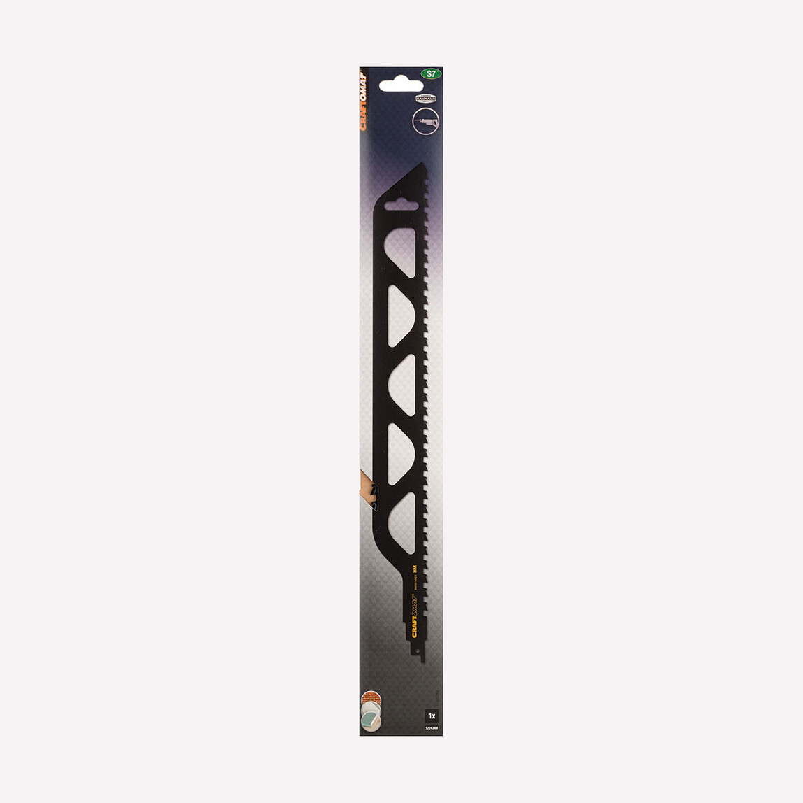    Craftomat S2243HM Tekli Tilki Kuyruğu Bıçağı   