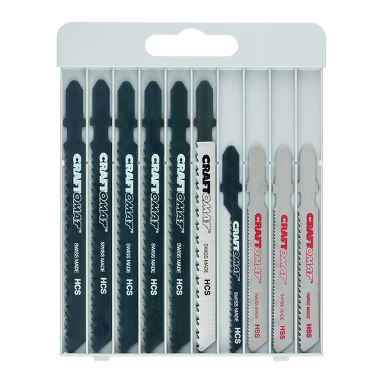 Craftomat Dekupaj Testere Ucu T Şaft 10'lu Set 