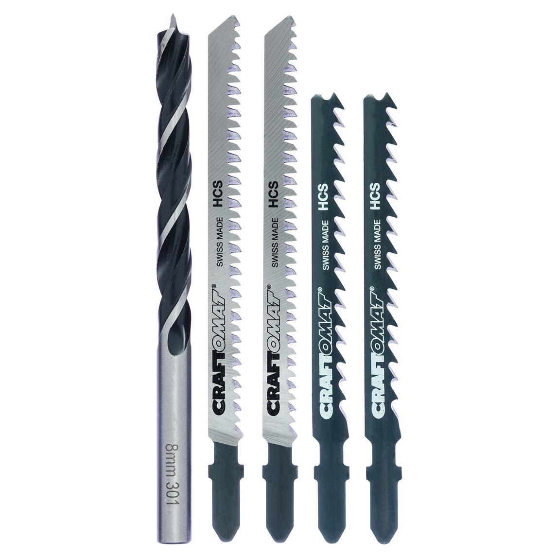    Craftomat Dekupaj Testere Ucu Ahşap 5'li Set  