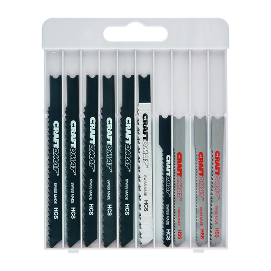 Craftomat Dekupaj Testere Ucu U Şaft 10'lu Set 