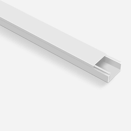 Mutlusan Kablo Kanalı 2M Beyaz 40X25 mm 