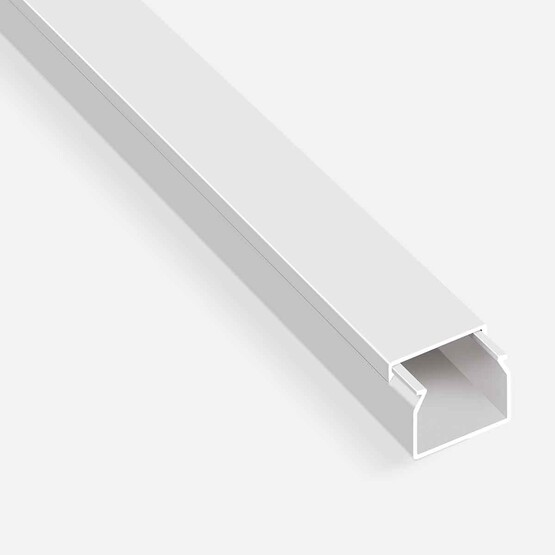 Mutlusan Kablo Kanalı 2m Beyaz 40X40 mm 