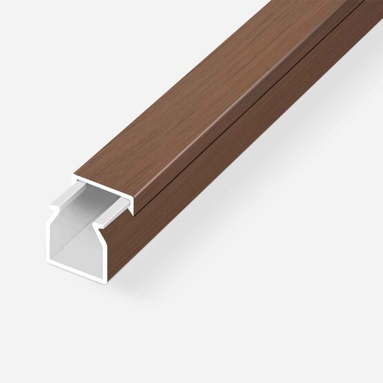 Mutlusan Kablo Kanalı 2M Ceviz 25X25 mm 