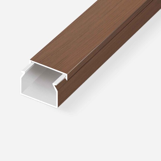 Mutlusan Kablo Kanalı 2M Ceviz 40X25 mm 