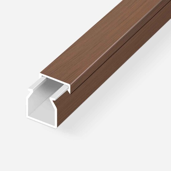 Mutlusan Kablo Kanalı 2M Ceviz 40X40 mm 