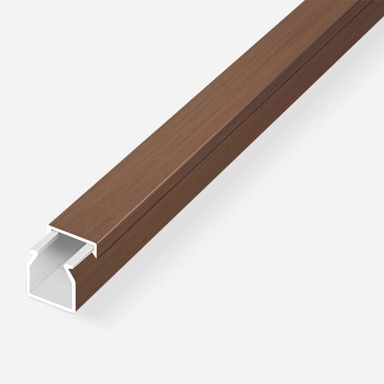 Mutlusan Kablo Kanalı 2M Ceviz 12X12 mm 