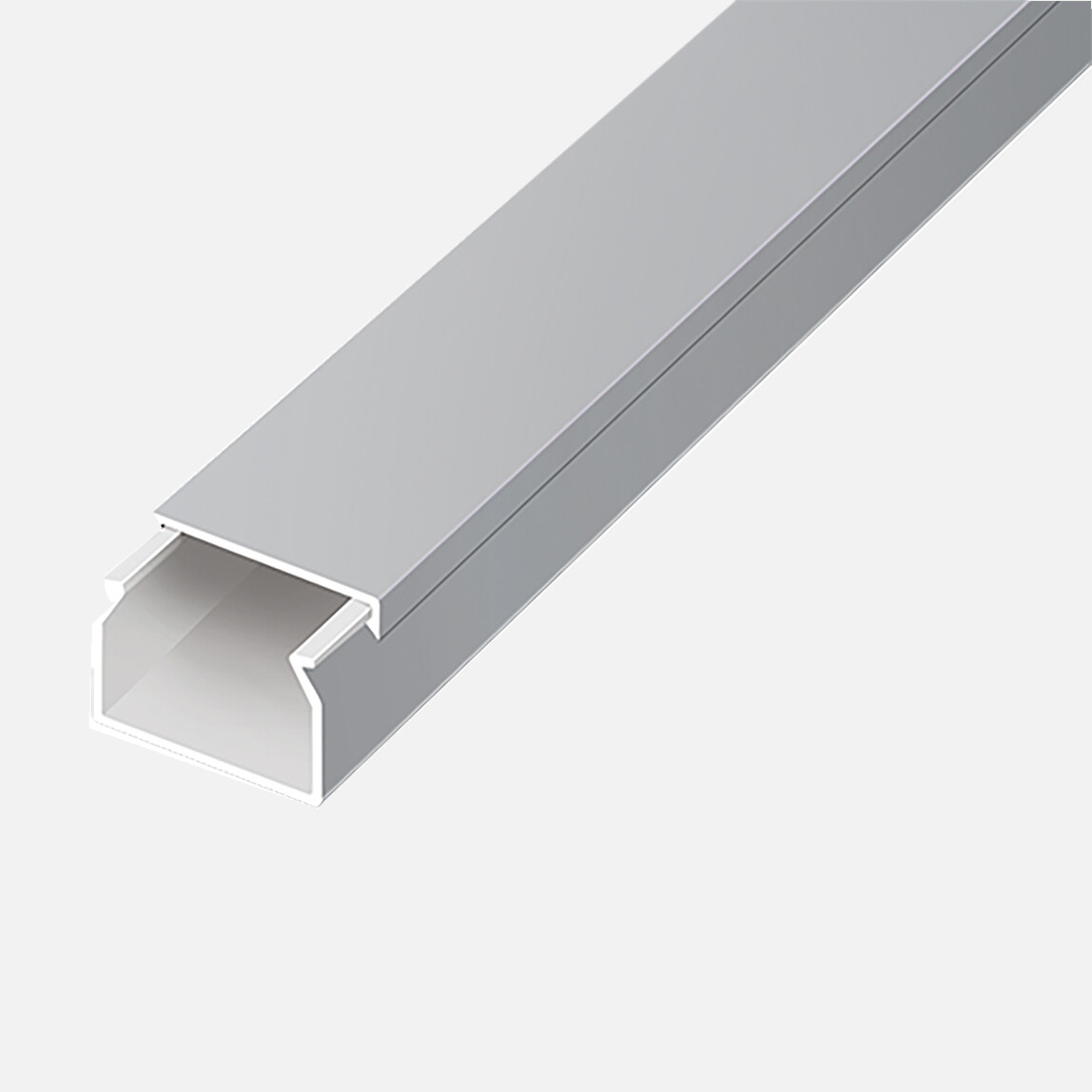    Mutlusan Kablo Kanalı 2 M Metalik Gri 25X16 mm  