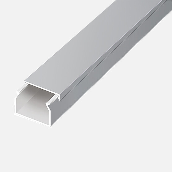 Mutlusan Kablo Kanalı 2 M Metalik Gri 25X16 mm 