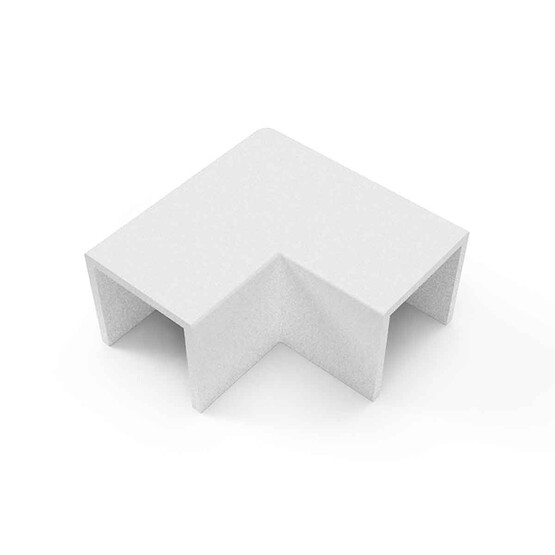 Mutlusan L Köşe Beyaz 16X16 mm 