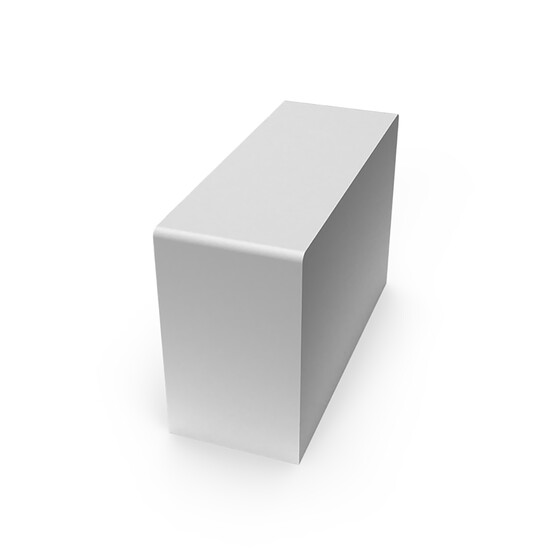 Mutlusan Uç Tapa Beyaz 60X40 mm 