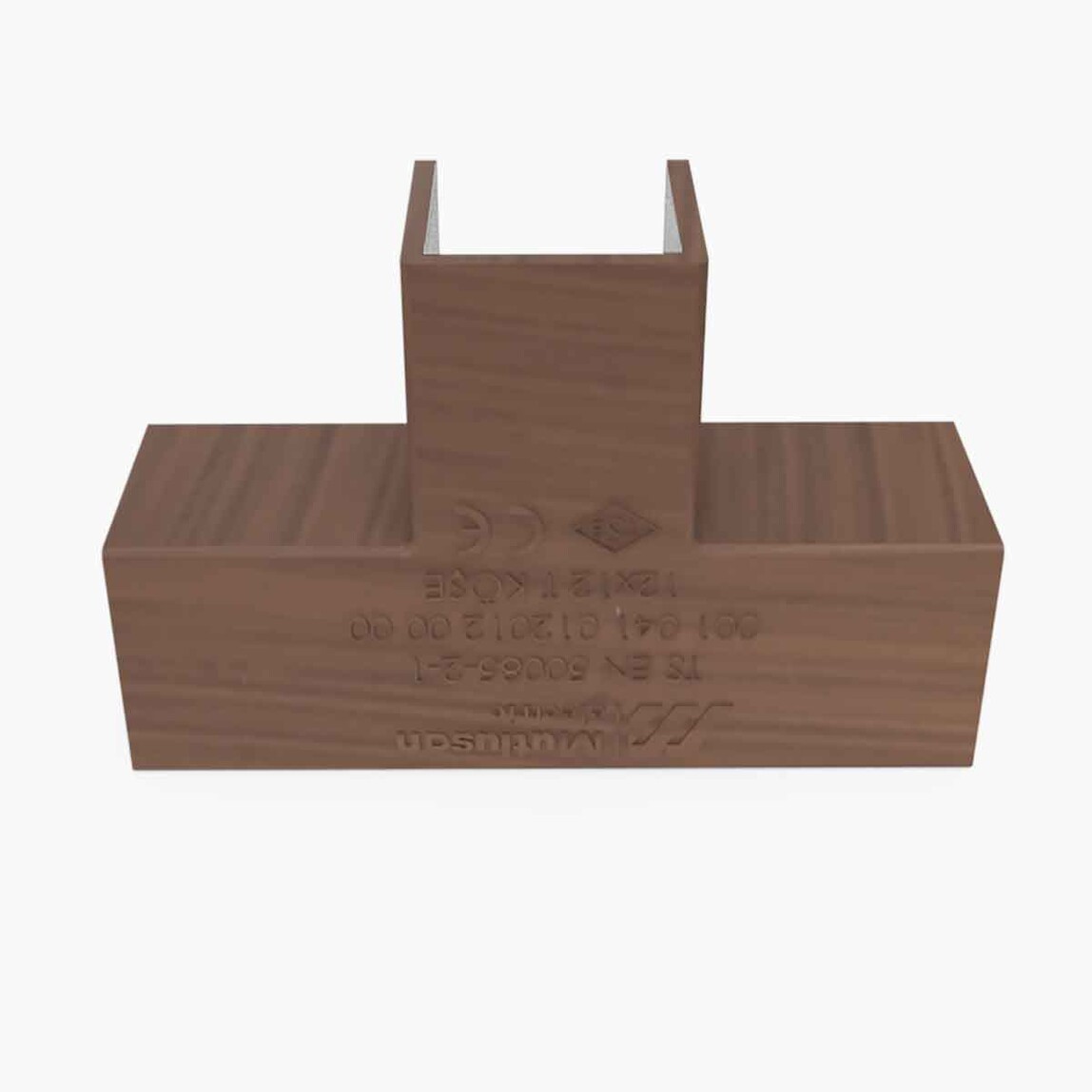    Mutlusan T Köşe Ceviz 12X12 mm  