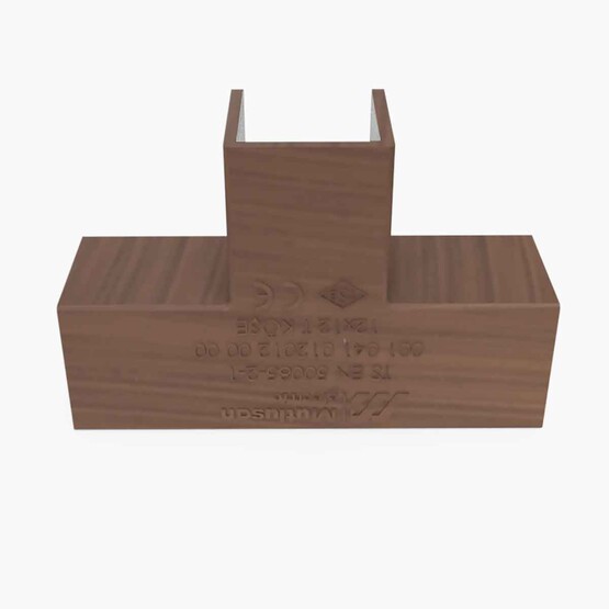 Mutlusan T Köşe Ceviz 12X12 mm 