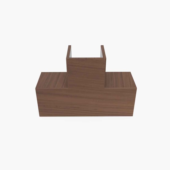 Mutlusan T Köşe Ceviz 16X16 mm 