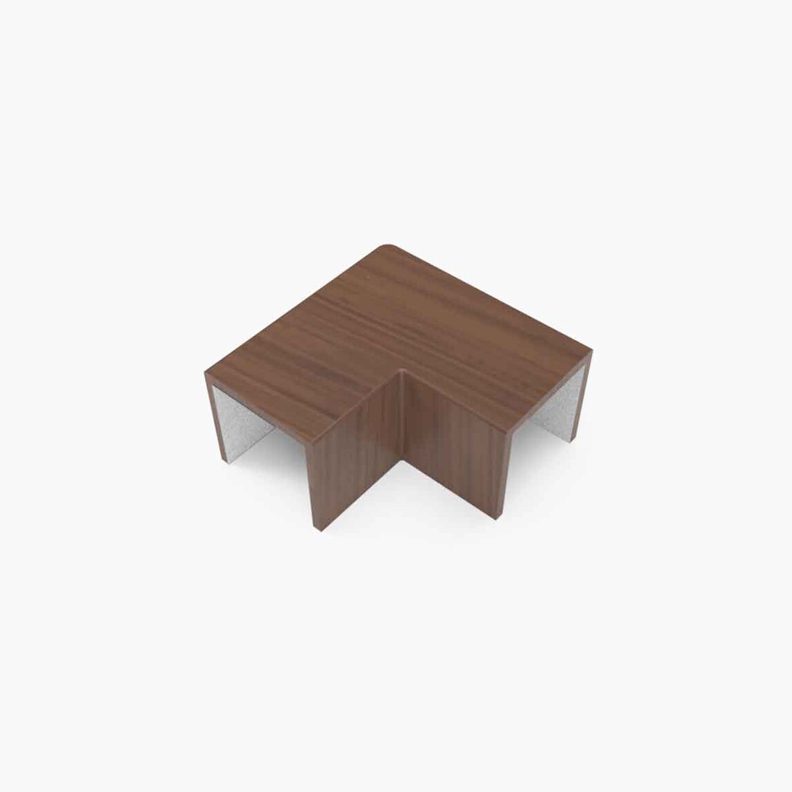    Mutlusan L Köşe Ceviz 16X16 mm  