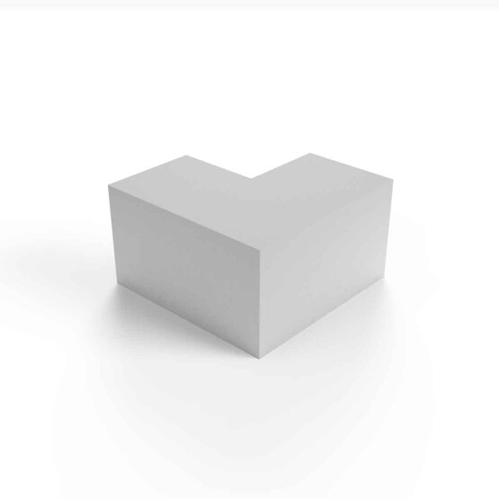 Mutlusan Dış Köşe Gri 16X16 mm 