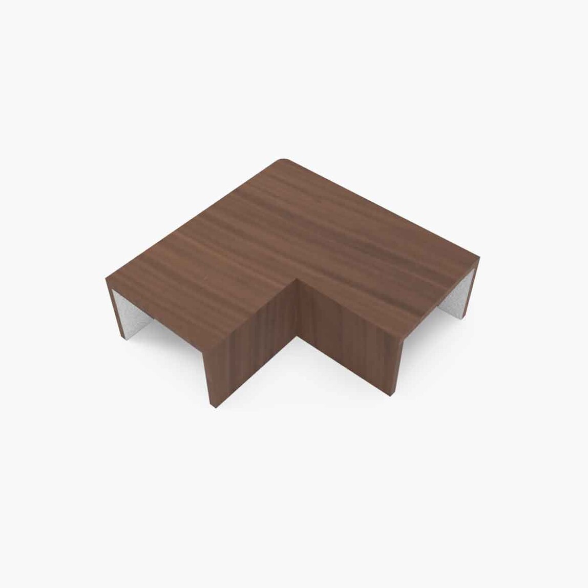    Mutlusan L Köşe Ceviz25X16 mm  