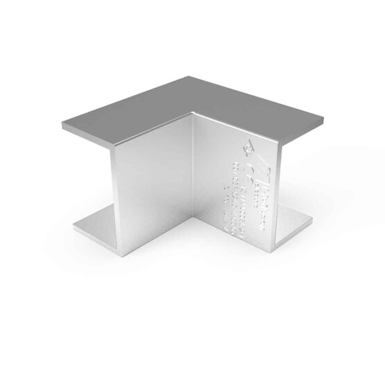 Mutlusan İç Köşe M.Gri 25X16 mm 