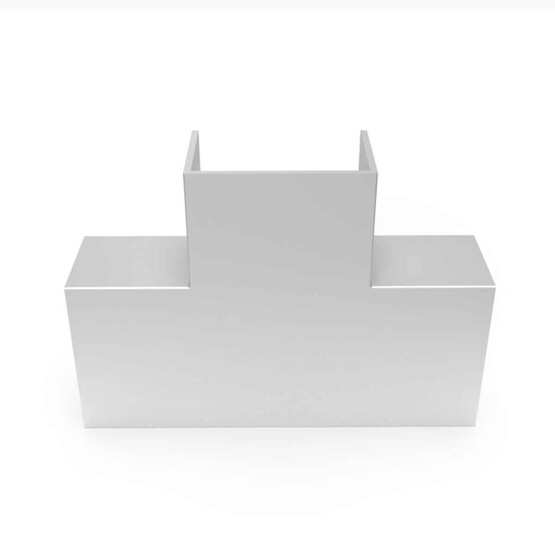 Mutlusan T Köşe Mat Gri 40X25 mm 