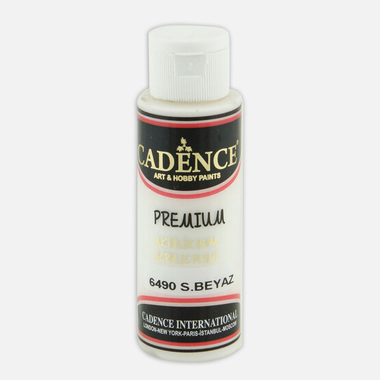 Cadence Akrilik Boya Warm White 70 ml 
