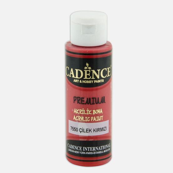 Cadence Akrilik Boya Strawberry Red 70 ml 