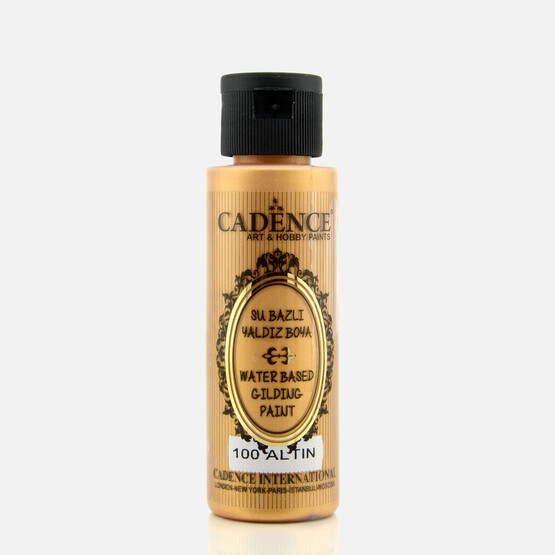 Cadence Su Bazlı Yaldız Altın 70 ml 